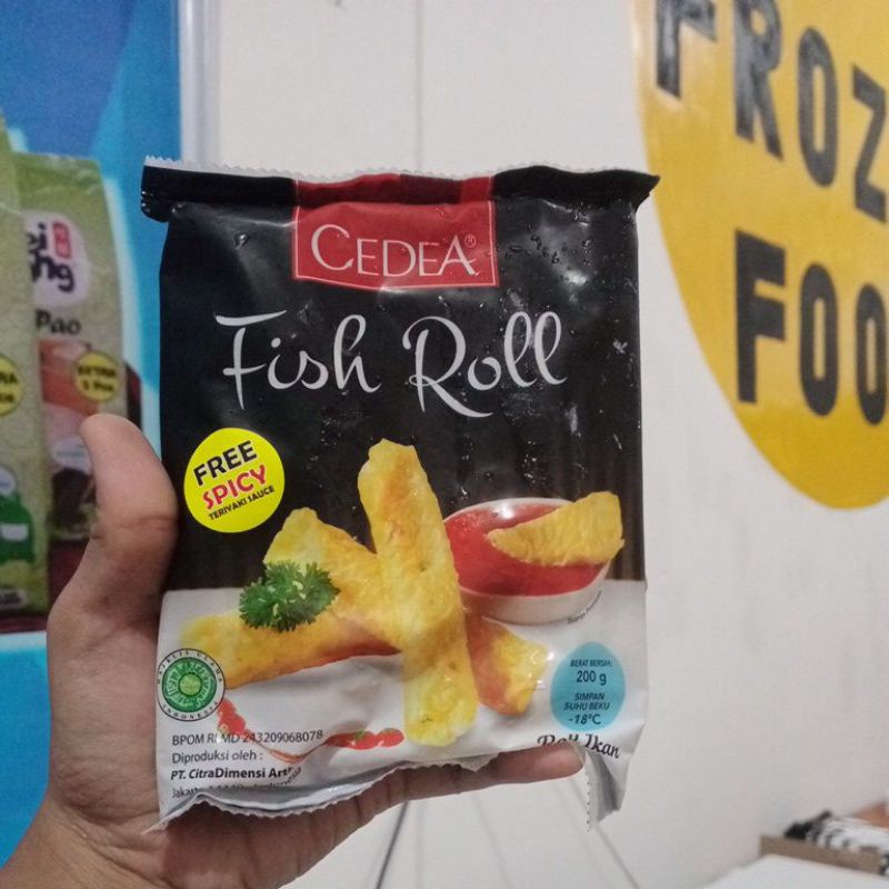 

Fish roll 200g / ikan olahan / ikan gulung / cedea