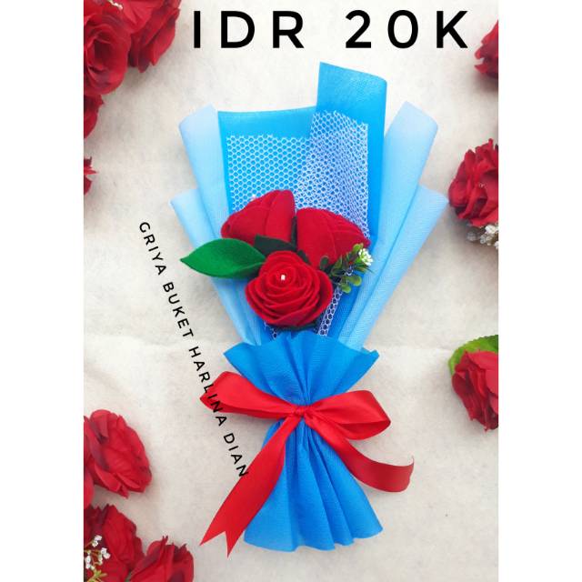 Buket bunga cantik manis bagus buat kado wisuda ultah anniv