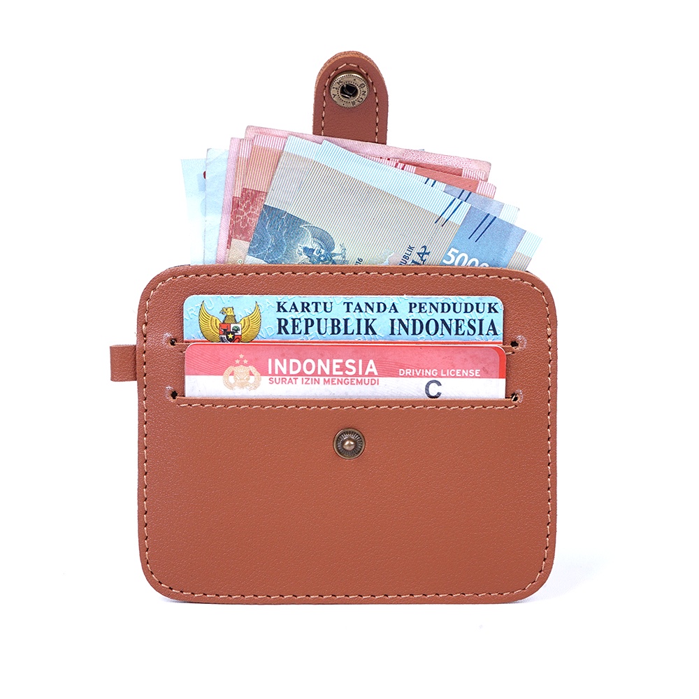 Produk Elloso Dibuat Dari Kulit Sintetis ID Card Case Kode (ED10)