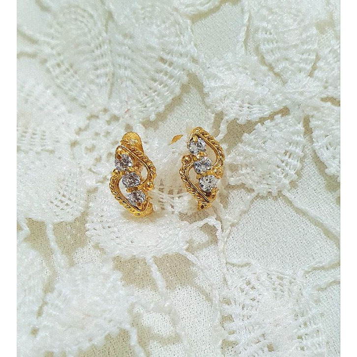 Anting Emas Muda 1 gram