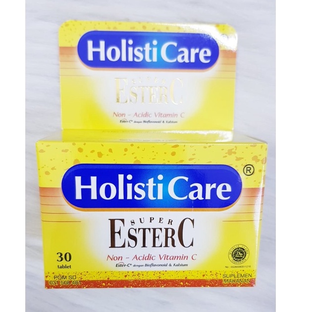 ESTER C ISI 30 TABLET HOLISTICARE