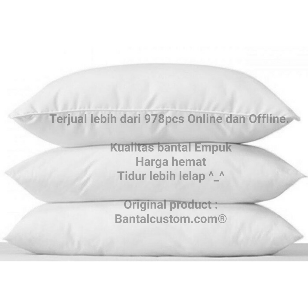 Bantal Tidur Standar Hotel /Bantal Tidur Silikon