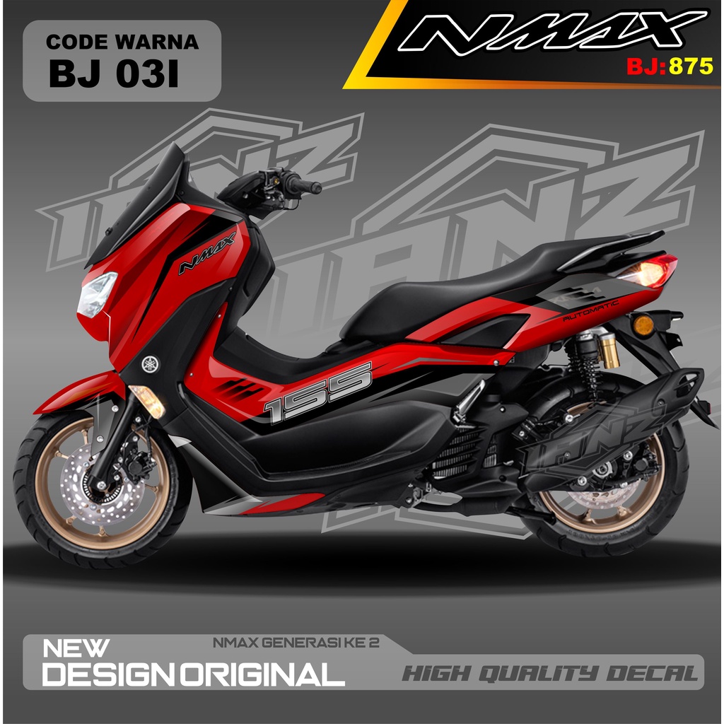 DECAL STIKER NEW NMAX FULL BODY MOTOR / DECAL FULL BODY NMAX