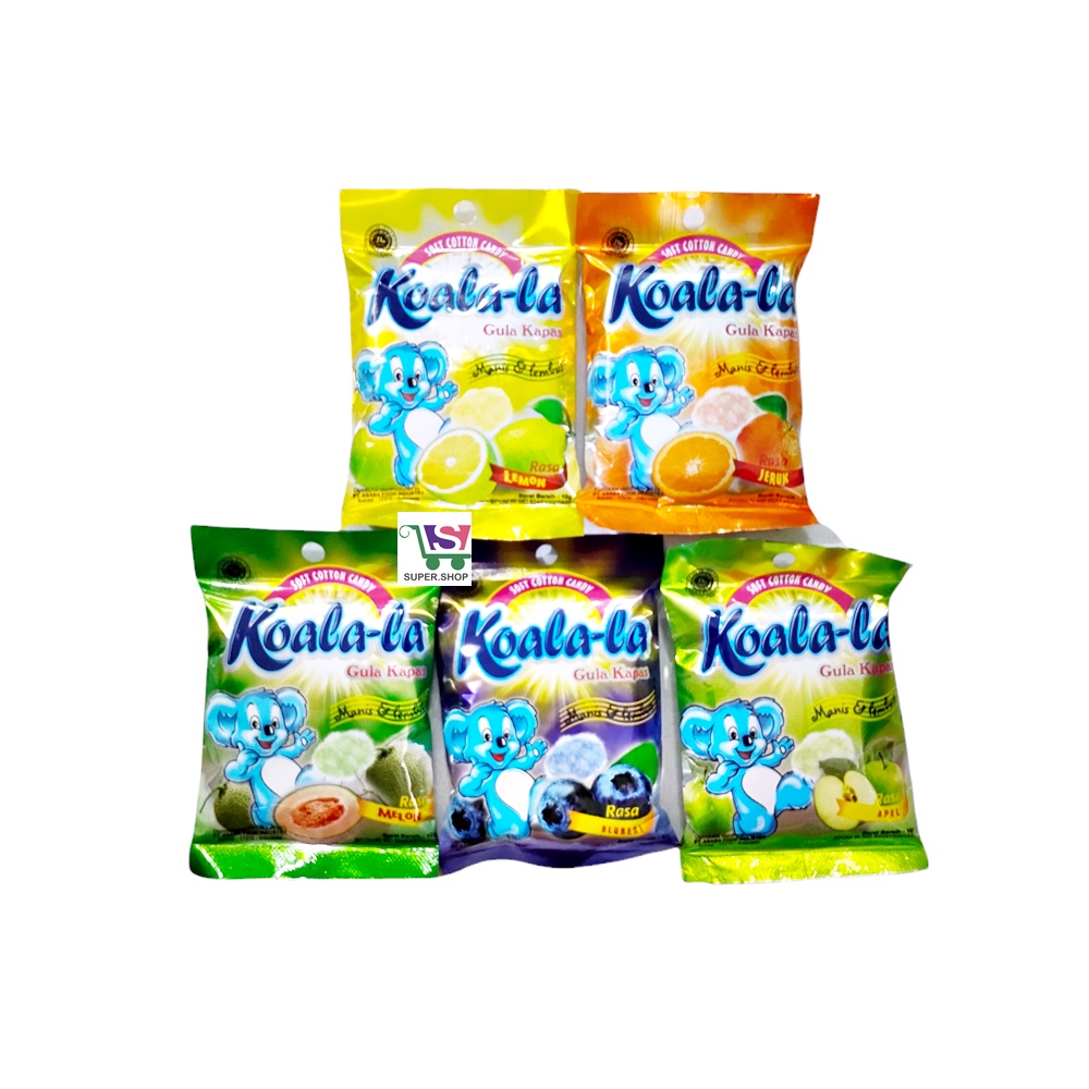 

Koala-La Soft Cotton Candy Permen Gula Kapas 10 Gram Koalala