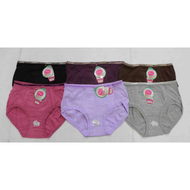 Celana dalam wanita merk pioli (12 pc)