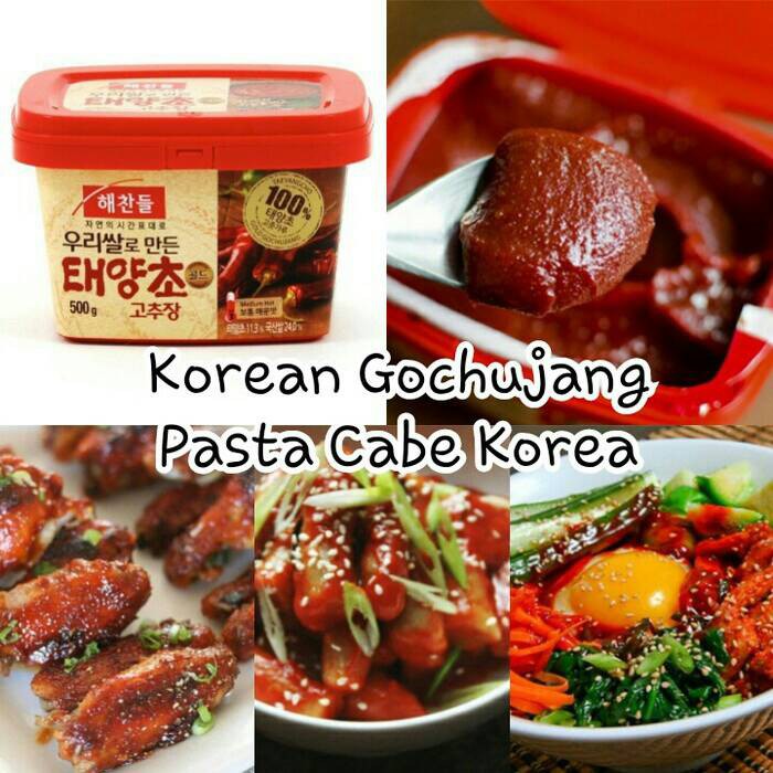 

Gochujang HAECHANDLE/YEONGDONG Hot Pepper Paste 500G Korean Bumbu