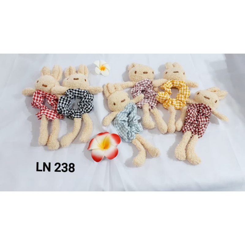 Kuncir Boneka|Karet Rambut Boneka|Ikat Rambut Boneka|Karet Boneka Beruang|Karet Kelinci