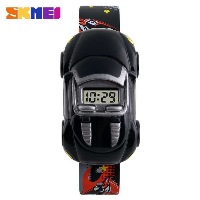 Jam Tangan LED Anak Cowok JT 122 Skmei Anak Laki Digital Murah Berkualitas Jam Model Mobil Keren