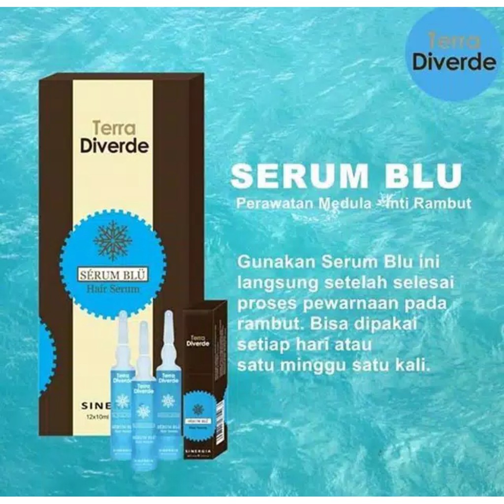 Tera diverde serum blu 10ml