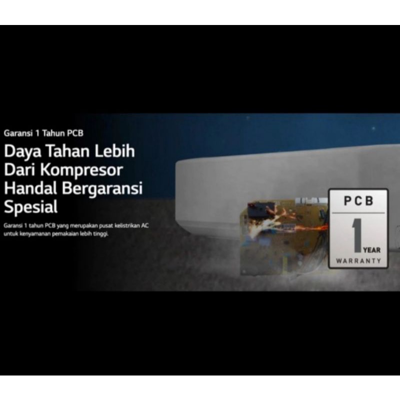 AC LG 0.5 PK &amp; 1 PK seri  H-TN4 NEW HERCULES + INSTALASI PEMASANGAN &amp; TUKAR TAMBAH
