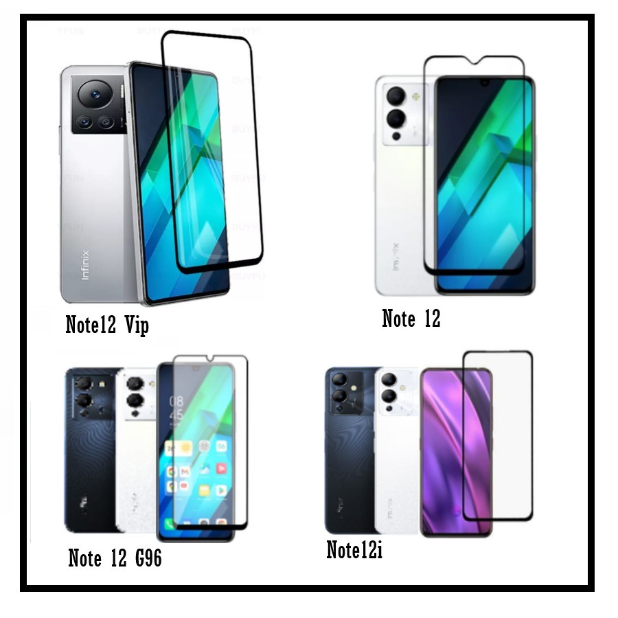 Tempered Glass Infinix Note 12 Infinix Note 12i Infinix Note 12G 69 Infinix Note 12Vip Full Layar Sc