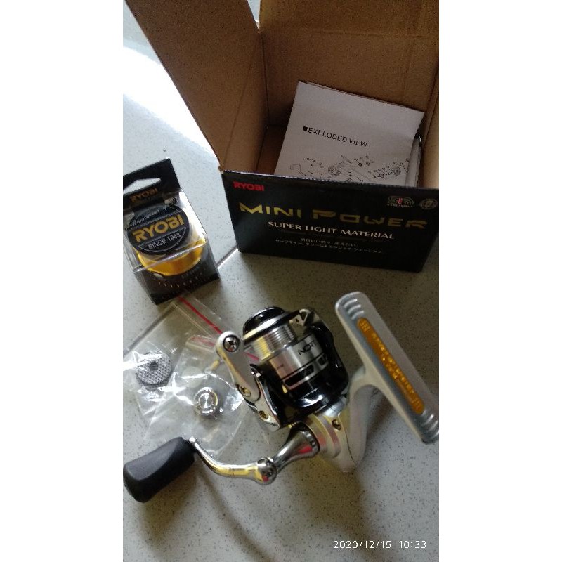 spool Ryobi Up 1000 + reel mini power 800
