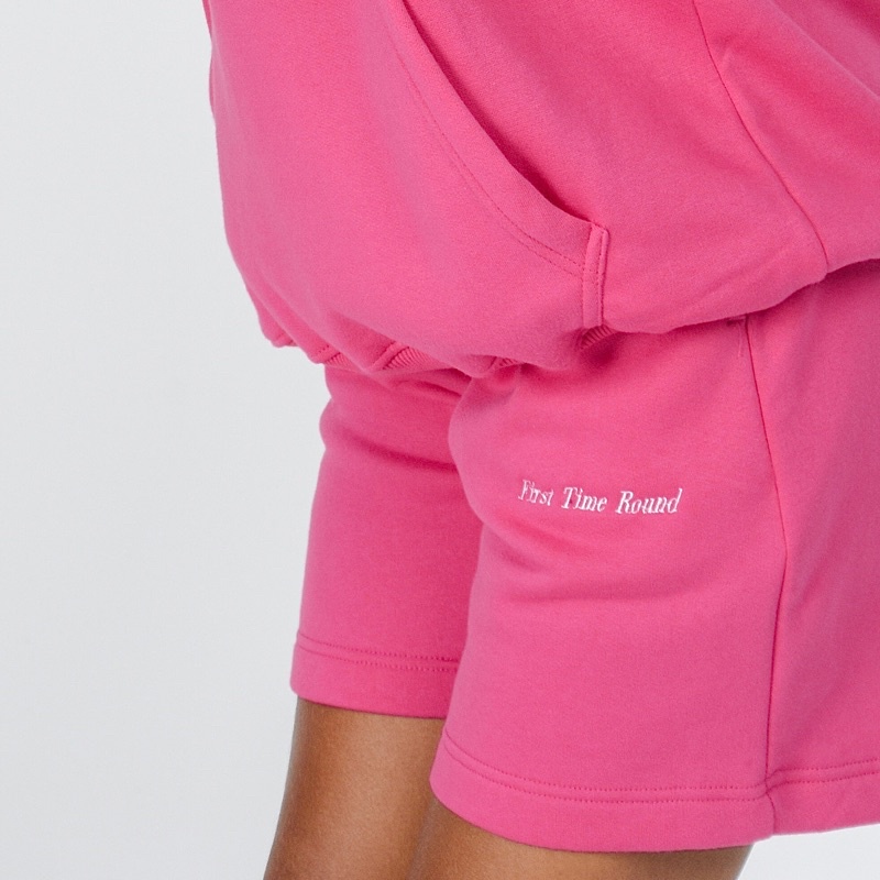 First Time Round - Classic Sweatshorts - Magenta