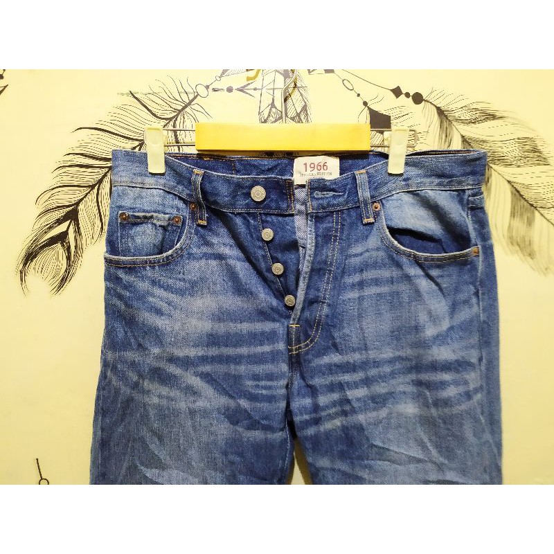 Celana levis 501 second ori size W 30 L33 (fit31/32)