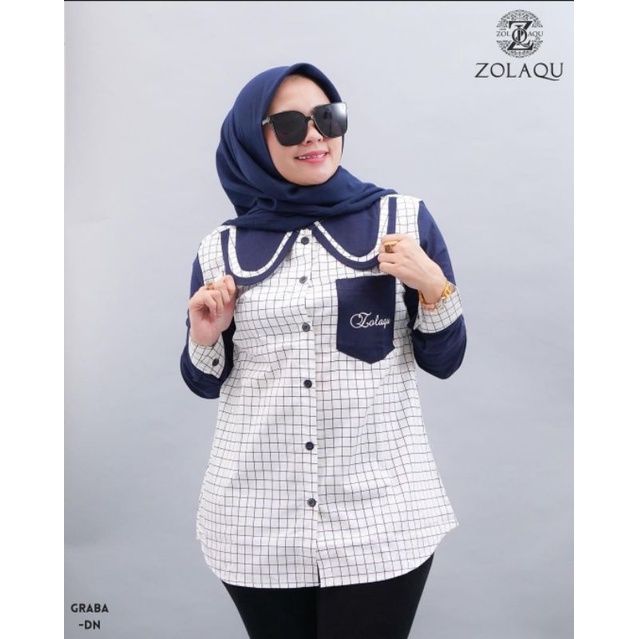 TERBARU KEMEJA TERLARIS WANITA ORI ZOLAQU