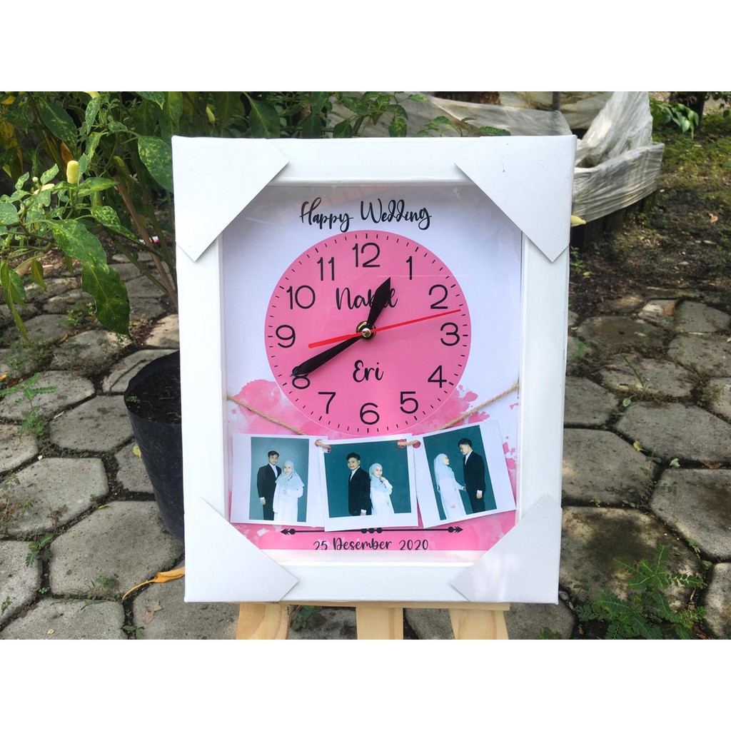 POP UP FRAME JAM POLAROID GANTUNG