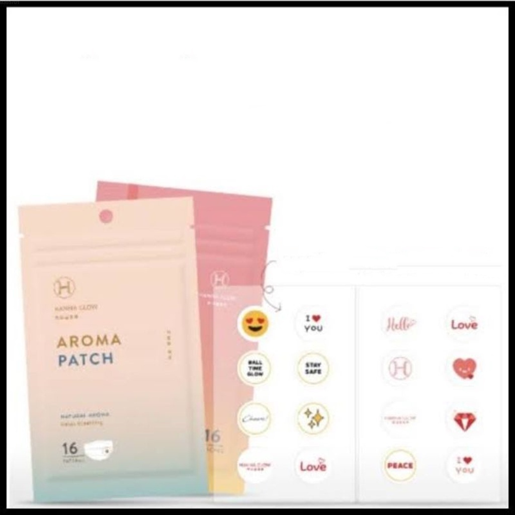 Aroma Patch For Mask Isi 16 Pcs Stiker Aroma Untuk Masker Import Tmall88