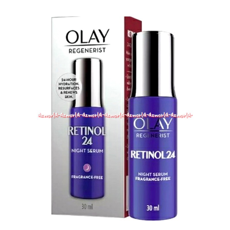 Olay Regenerist Retinol 24 Night Serum Frangrance Free 30ml Serum