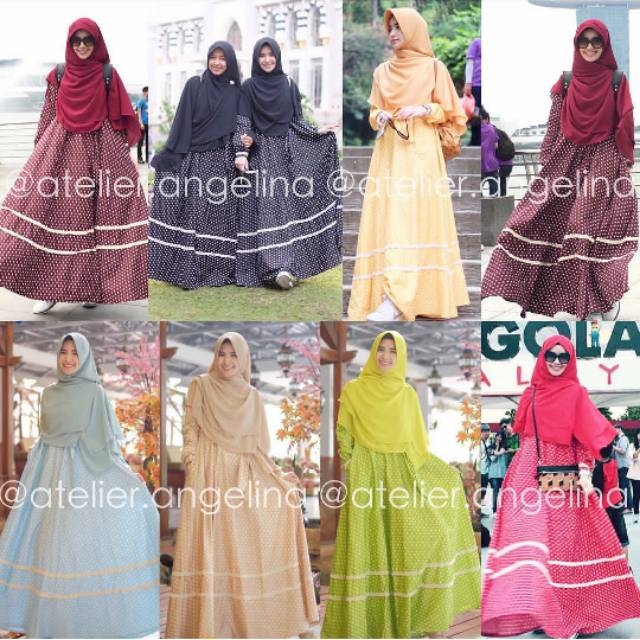 sabilla polka beige atelier angelina