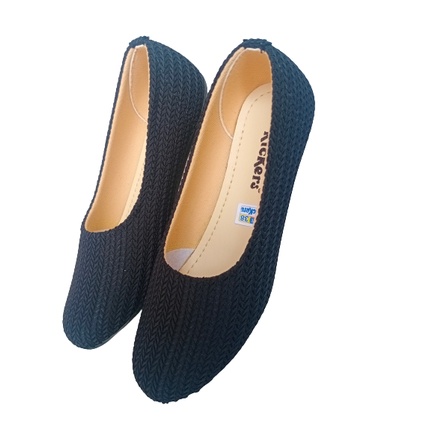 Sepatu Flat Wanita Warna Salem