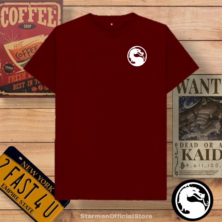 Kaos Distro Unisex MORTAL KOMBAT Katun Combed 30s / sablon polyflex /polyflex premium / Pakaian Pria Wanita Atasan Cowok Cewek /kaos kekinian / kaos viral / tshirt tumbrl tee basic /SIZE M , L , XL , XXL / kaus oblong oversize kaos murah best seller ready