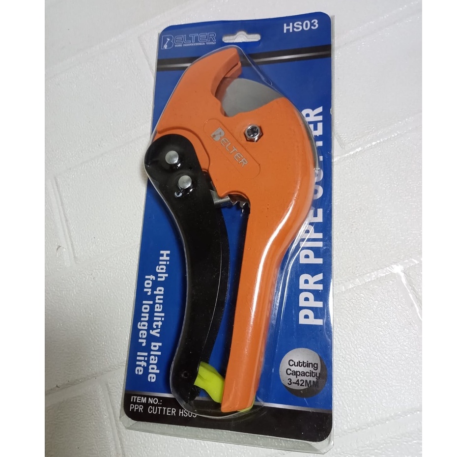 BELTER Gunting Pemotong Pipa PVC Tang Potong Pipe Cutter Besi Plastik