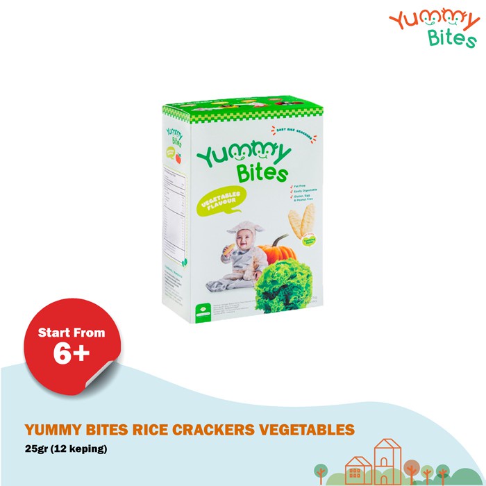 Yummy Bites Vegetable Flavor (50 gr) 24 pc