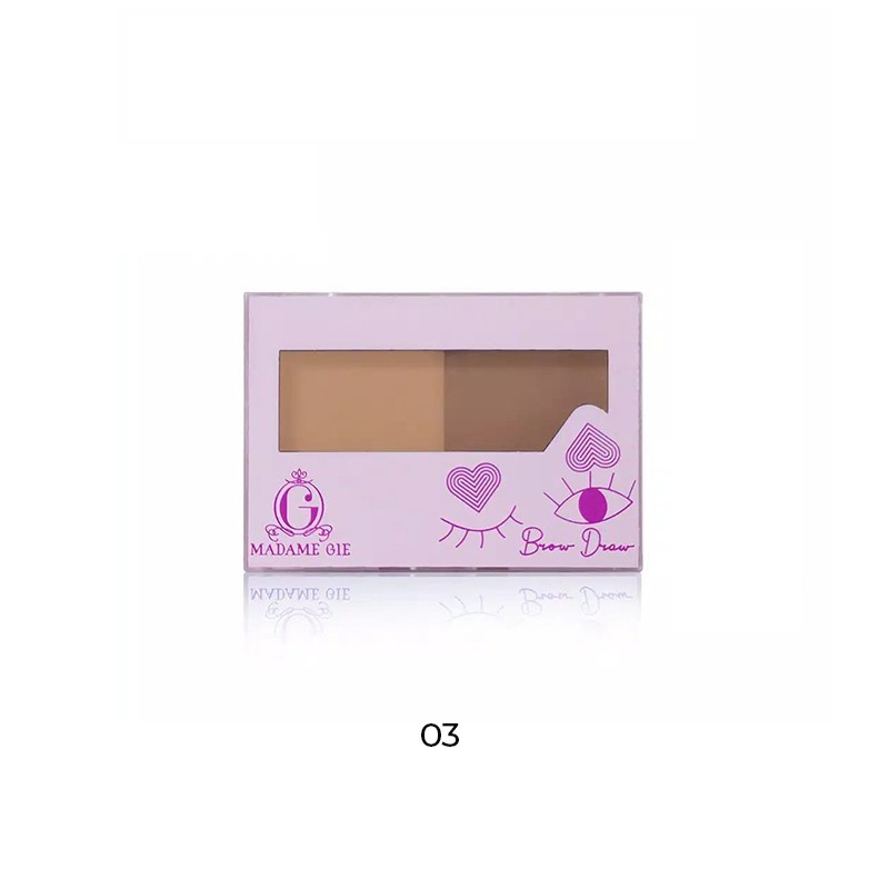 Madame Gie Eyebrow Draw Brow kit 01 - 04 Eye brow BPOM