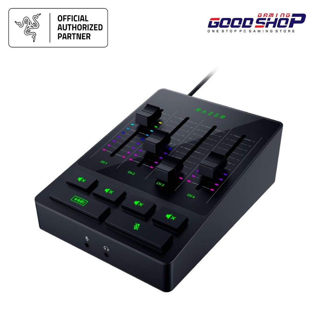 Razer Audio Mixer - All-in-one Analog Mixer for Broadcasting/Streaming