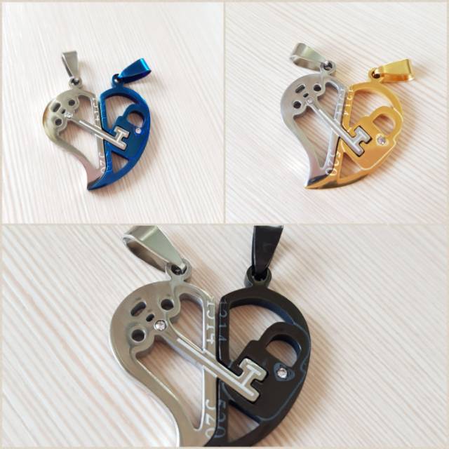 Liontincouple/ liontinkalungtitanium cp9