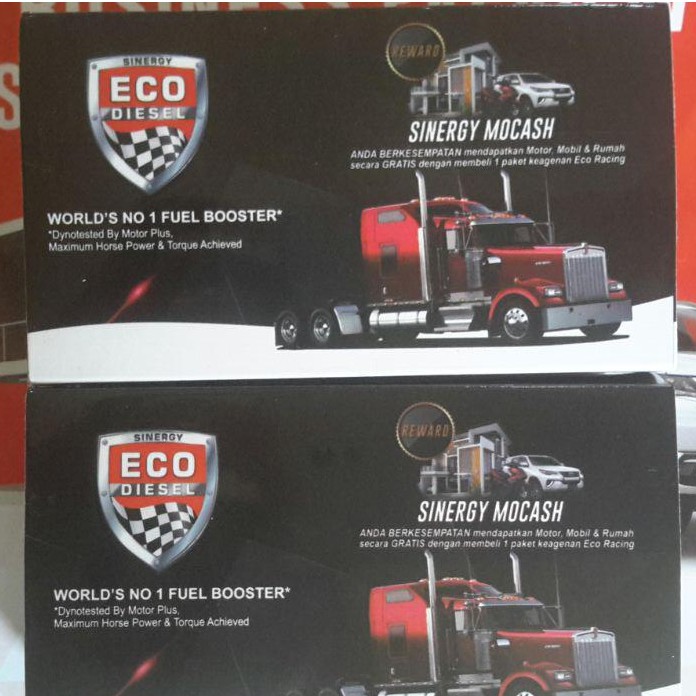 Eco Diesel Asli 1 Tablet / Kapsul