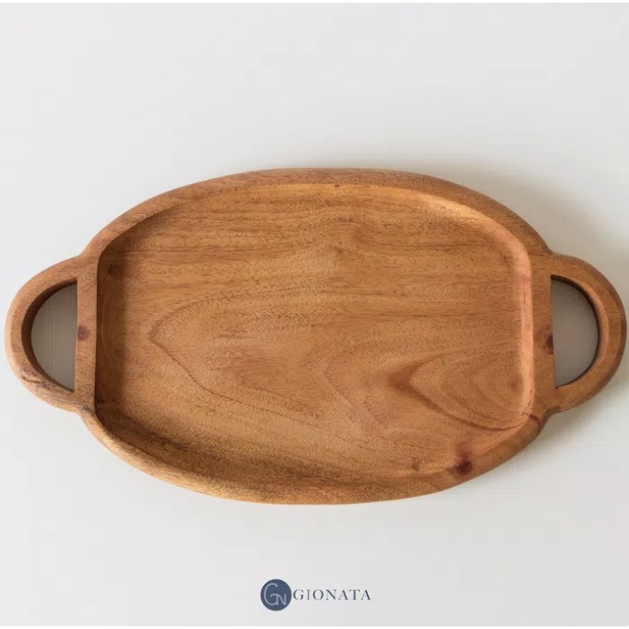 

Dekornata Edeline Wooden Tray / Tatakan Kayu / Nampan Kayu / Wooden Tray