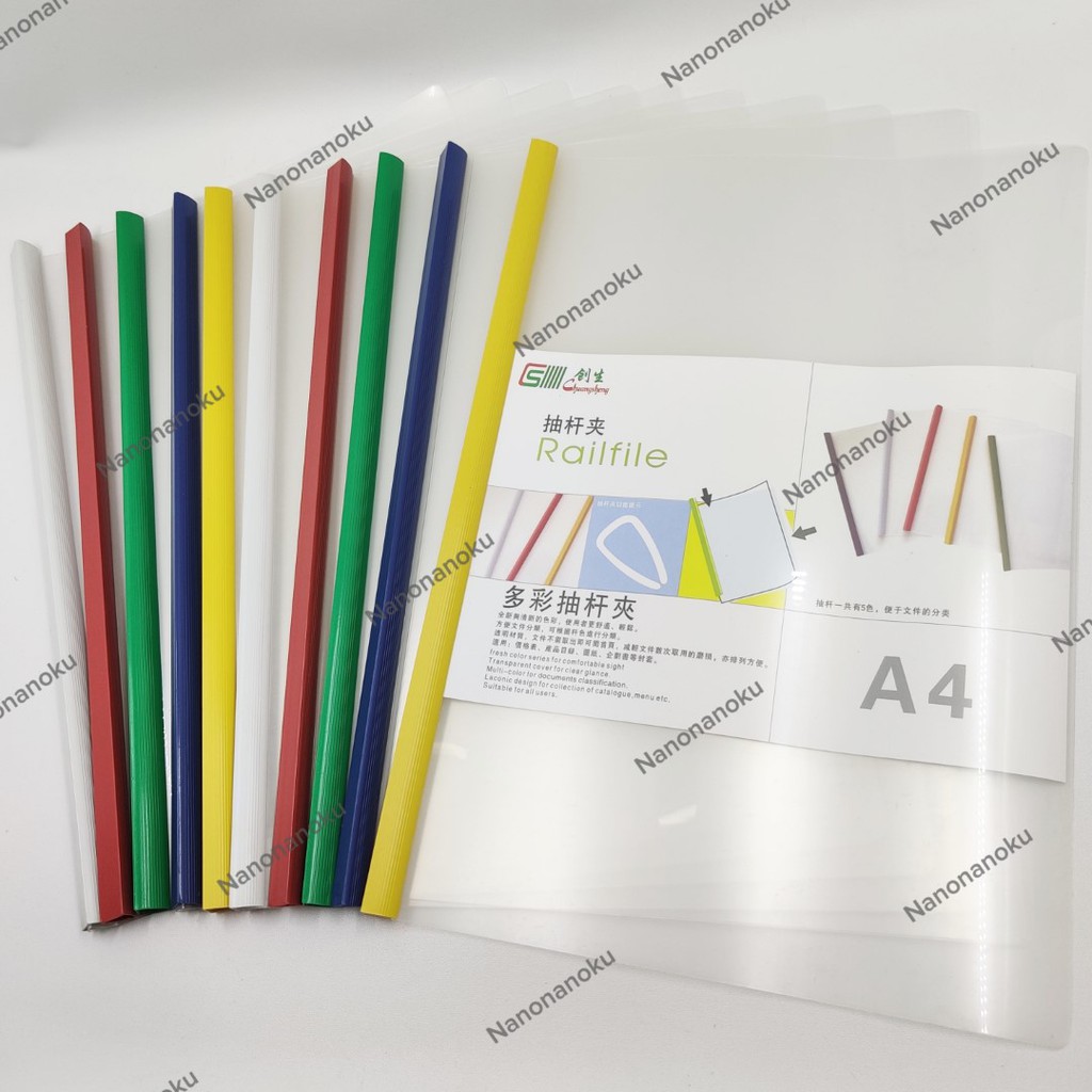 [10 pcs] Folder File A4 / File Bisnis / Clear Holder Dokumen