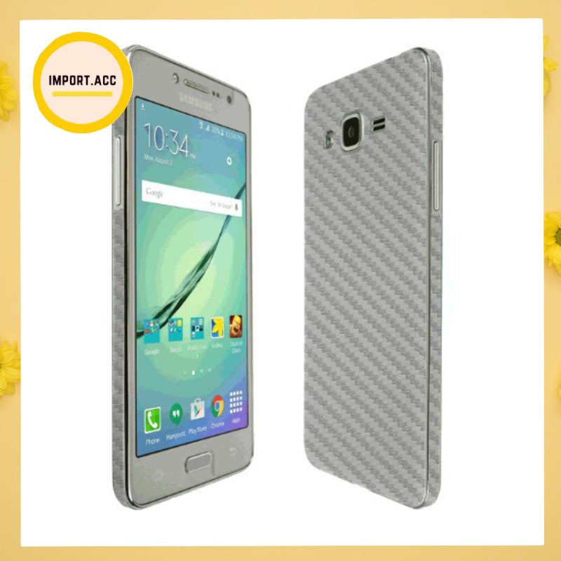 SKIN CARBON SAMSUNG ANTIGORES BELAKANG SKIN BACK 3D [IMPORT]