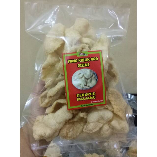 

Krupuk bawang ala dapuratin.