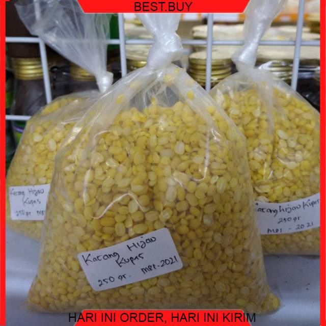 

Kacang hijau rpc kupas 250gr