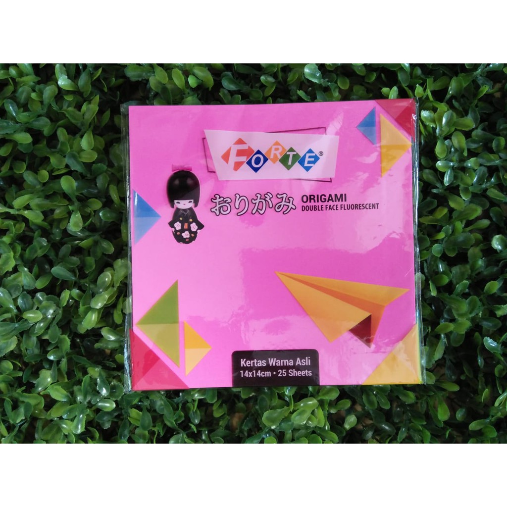 

(PAK) KERTAS ORIGAMI / KERTAS LIPAT 14X14 FORTE