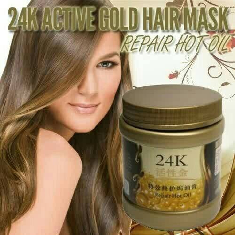Promo  TERMURAH MASKER RAMBUT 24K