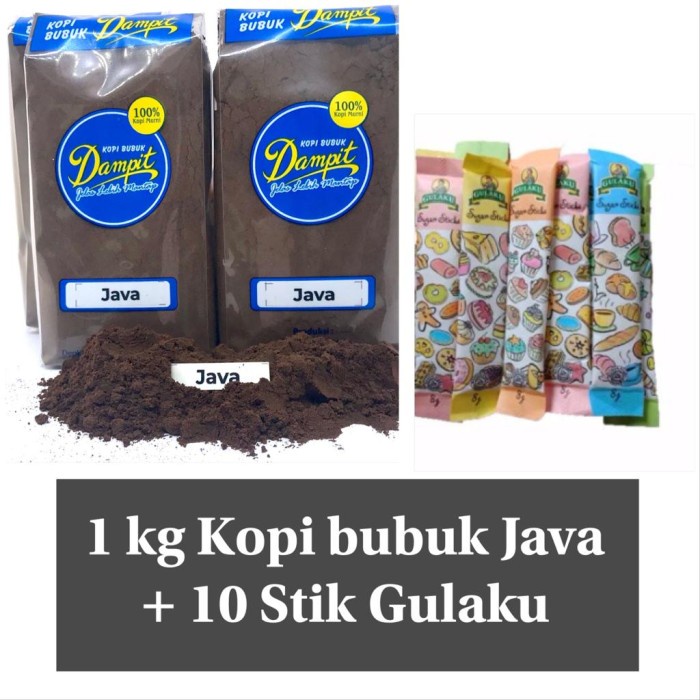 

Java 1 kg + Gulaku Stick 10 pcs Hemat Okir