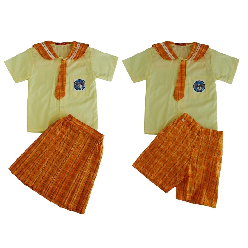 Seragam Mantros TK Oranye