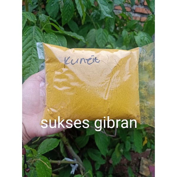 

Kunyit bubuk asli tanpa campuran 250 gram
