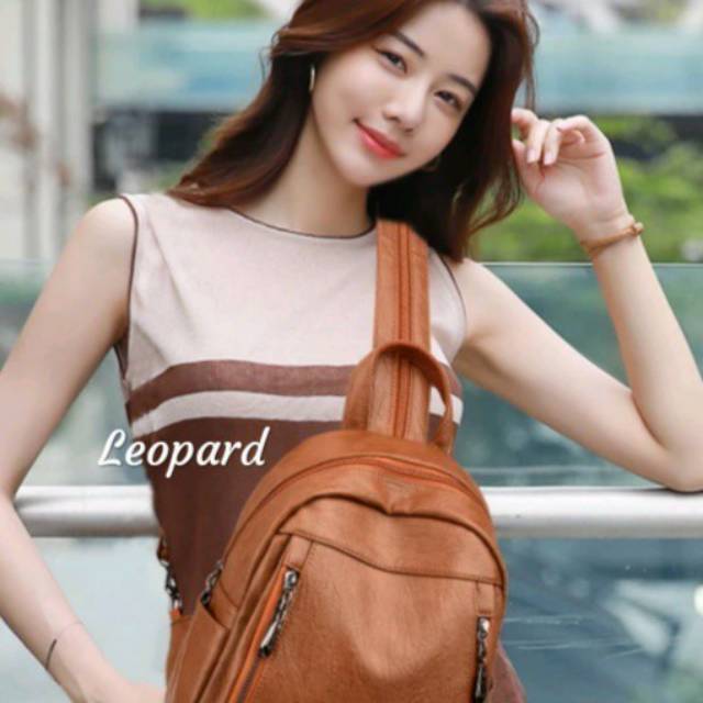 Mochillastore - Tas Ransel Wanita Waistbag Tas Sintetis Kulit Tas kulit Termurah Tas Korean Style Tas Populer