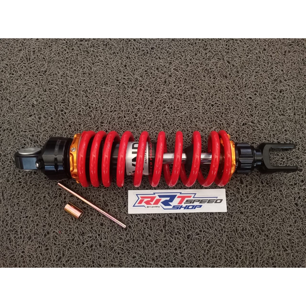 SHOCK MIO 300MM VND AK222 B1 DARK GREY &amp; RED