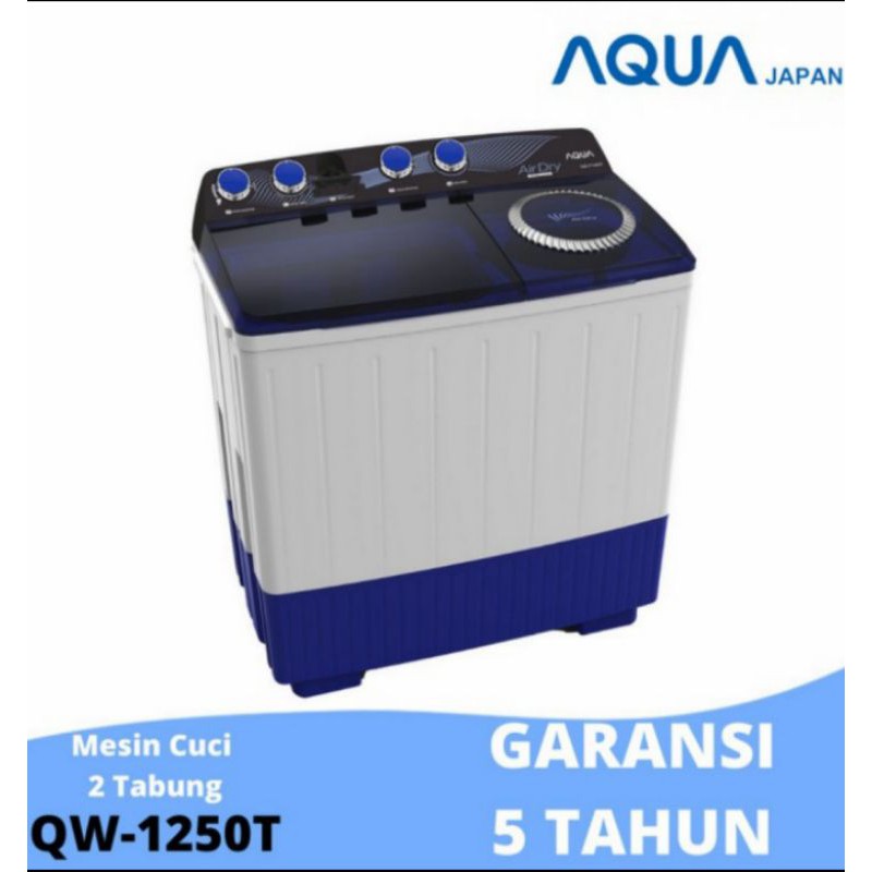 MESIN CUCI 2 TABUNG Qw- p1250T