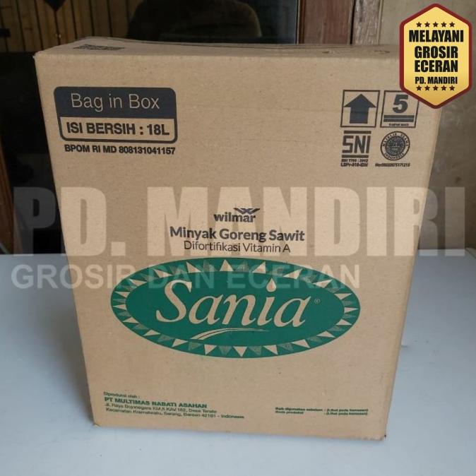 

SANIA MINYAK GORENG BIB 18 L