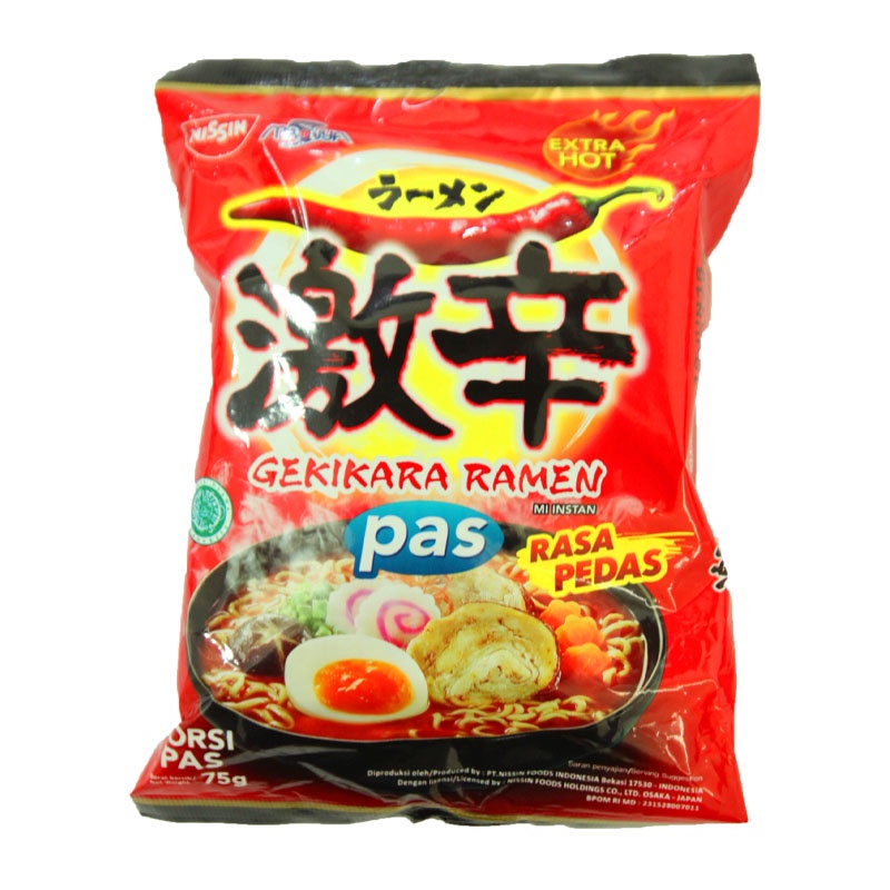 

Gekikara Ramen Pedas Pas 74Gr