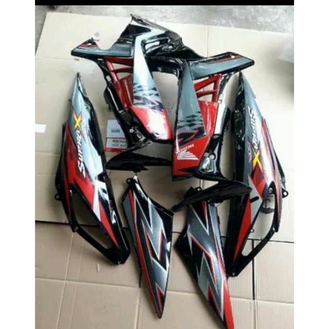 Cover Body Dan Sayap Supra X 125 Dd Shopee Indonesia