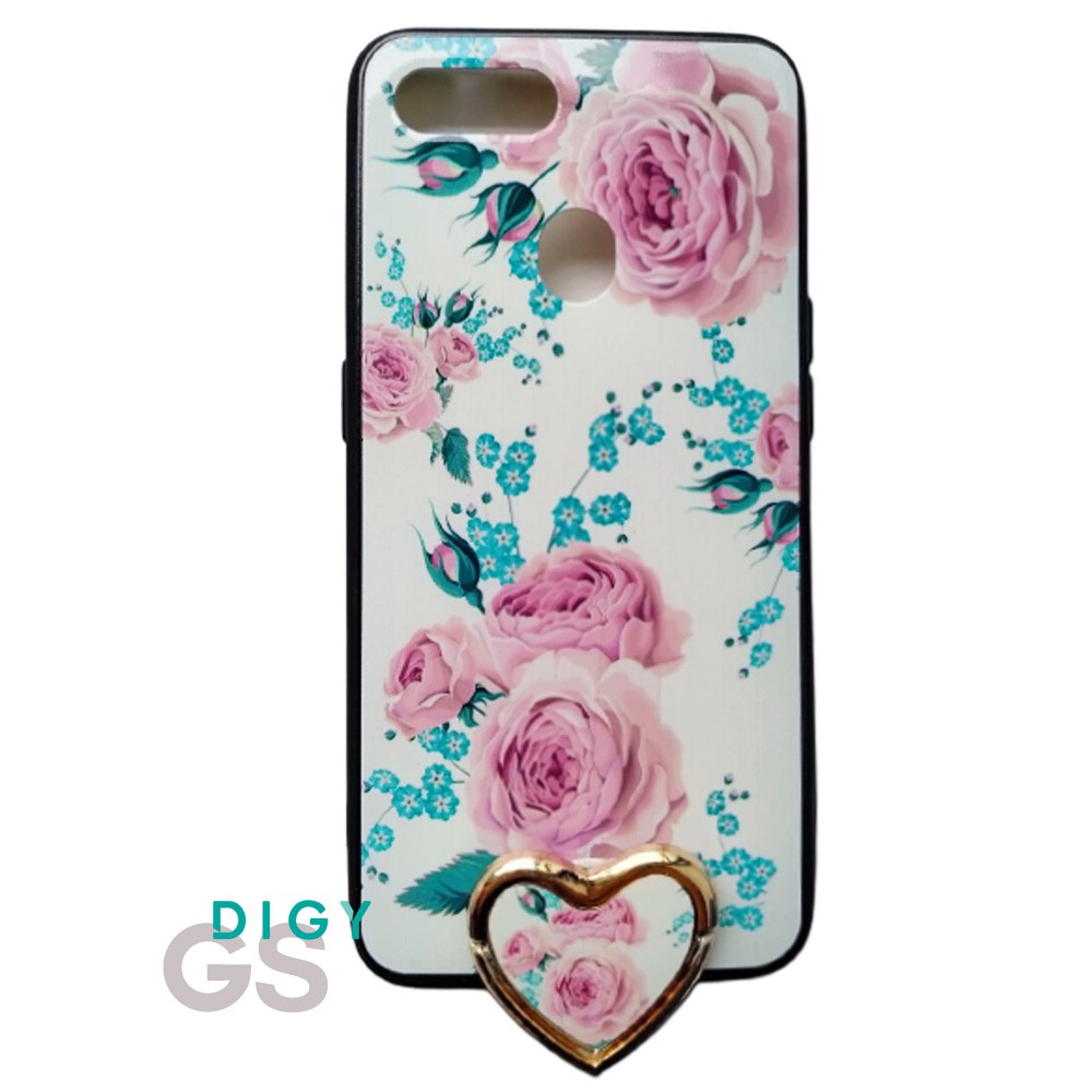 casing hp import OPPO F9  model korea Case Fuze free Ring Love