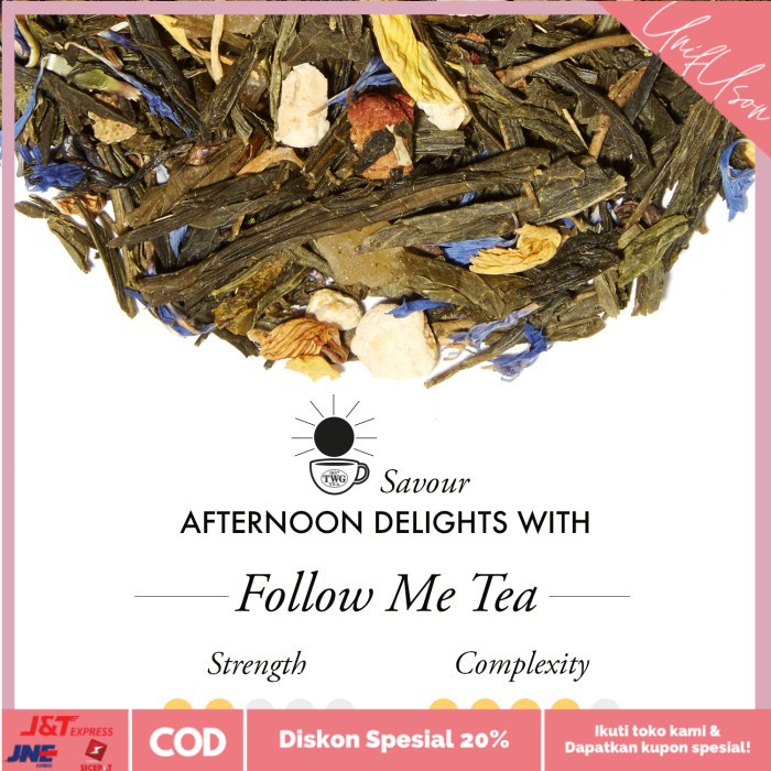 

⭐COD⭐ TWG Tea ǀ Follow Me Tea, Cotton Teabag