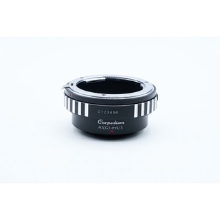 CARPEDIEM Lens Adapter - Lensa Nikon G F Ai Pre-Ai AIS AF-S to Panasonic Lumix Olympus Micro Four Thirds 4/3 MFT Camera | AI(G) - M4/3 | SKU 1.035.0103